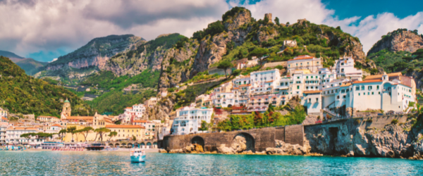 The Amalfi Coast, Italy recommended for motorhome holidays in 2023.