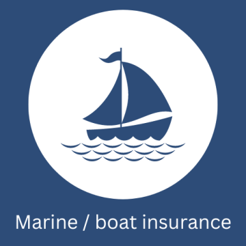 Marine or boat insurance