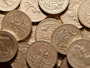 Pound coins